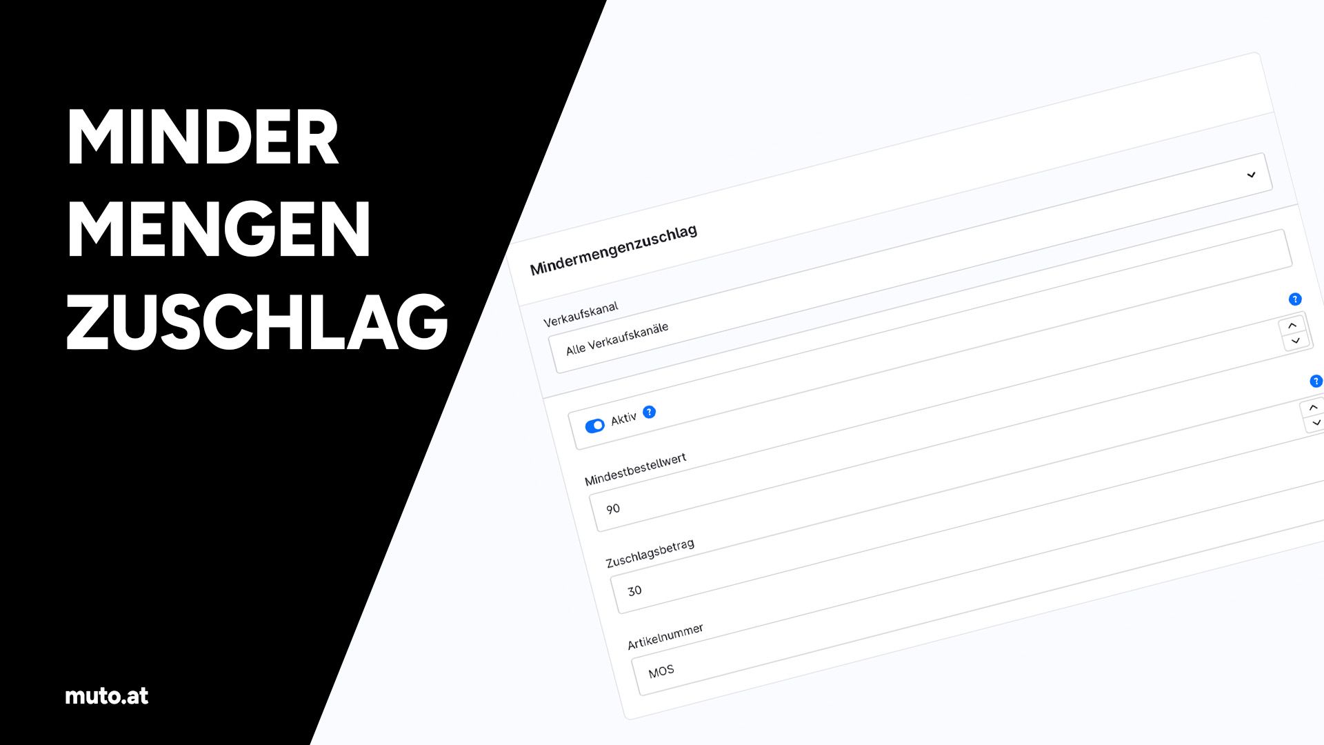 Shopware 6 Plugin: Mindermengenzuschlag im Warenkorb